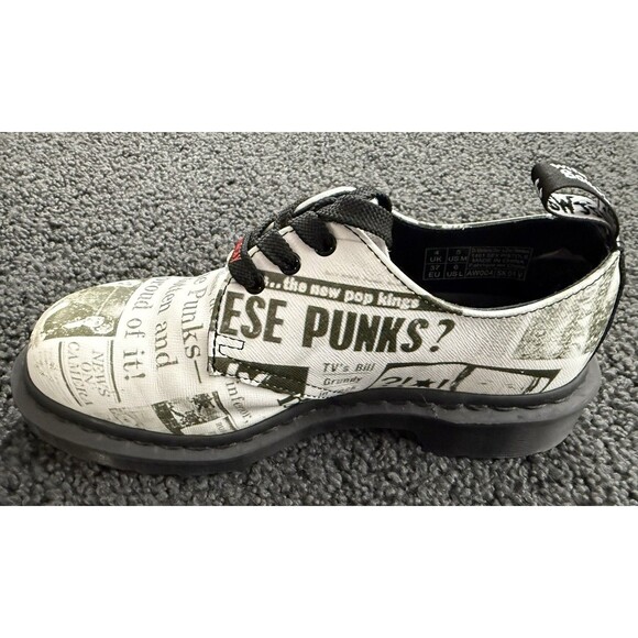 DR MARTENS - Sex Pistols 1461 Leather Oxford 3-eye Shoes Women 6 / Men 5. main image 12